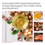 Detalle de absorción: omega-3 en forma TG para mejor absorción