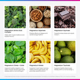 Cápsulas de Livingood Daily Magnesio preparadas para consumo diario