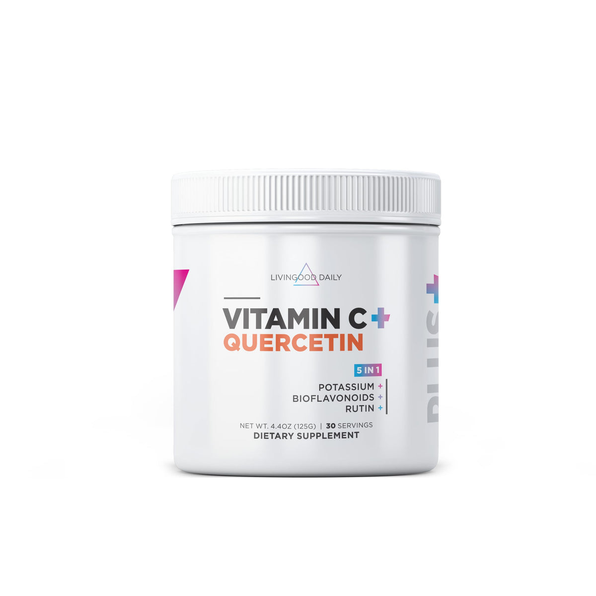 Livingood Daily Polvo de Vitamina C 2600 mg para apoyo diario