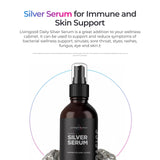 Livingood Daily Silver Spray para la piel, uso tópico suave.