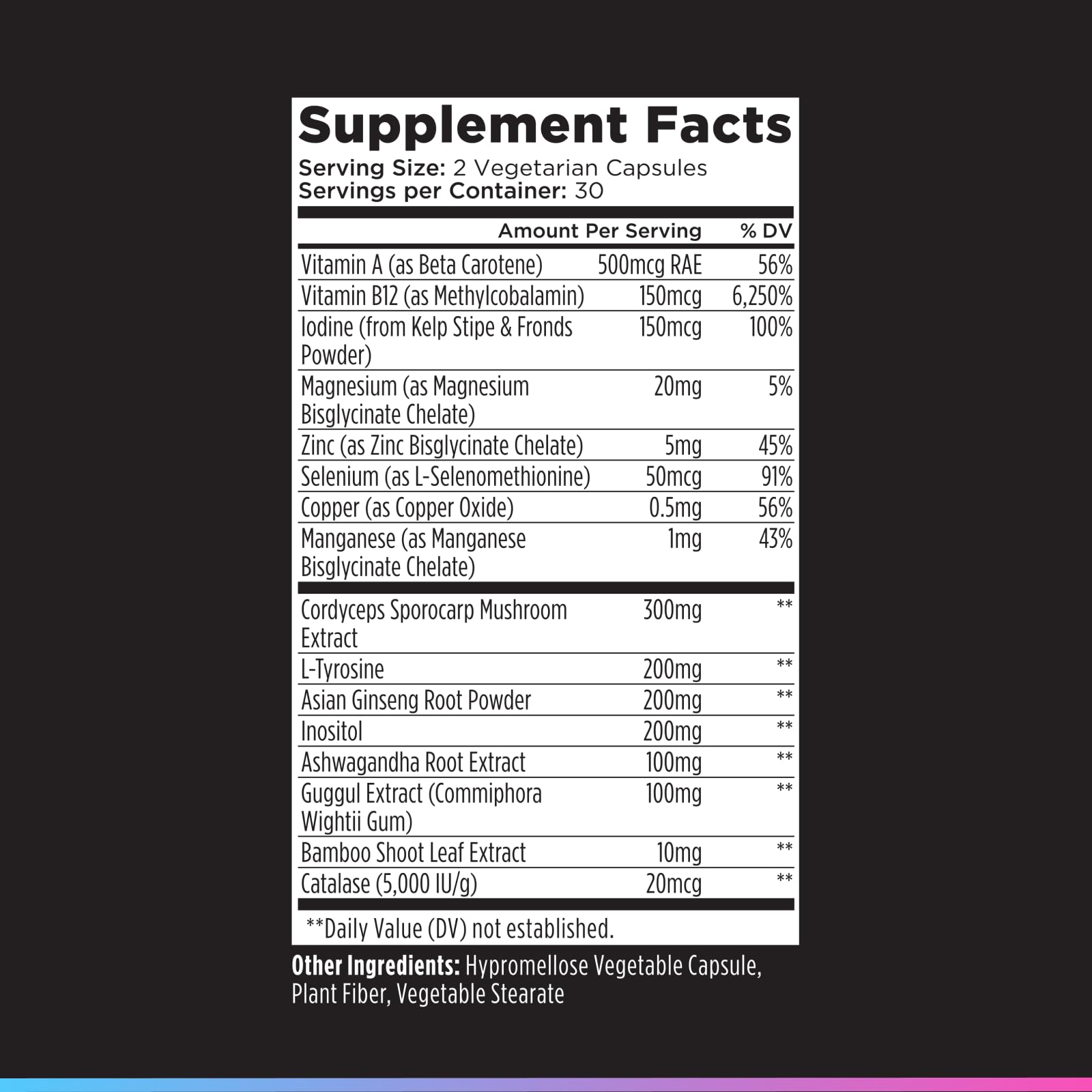 Livingood Daily Thyroid Support: cápsulas fáciles de incorporar en comidas para la rutina diaria