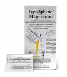 LivOn Lypo-Spheric Magnesium L-Threonate: empaque externo práctico para iniciar la suplementación diaria.