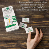 Botella de LivOn Lypo-Spheric ALA, formato liposomado para mayor biodisponibilidad.