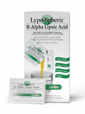 LivOn Lypo-Spheric ALA, sobres visibles, absorción mejorada.