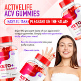 Dosificación recomendada de LIVORKA ActivLife Keto ACV gomitas para cada comida.