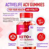 Gomitas LIVORKA ActivLife Keto ACV listas para consumo diario.