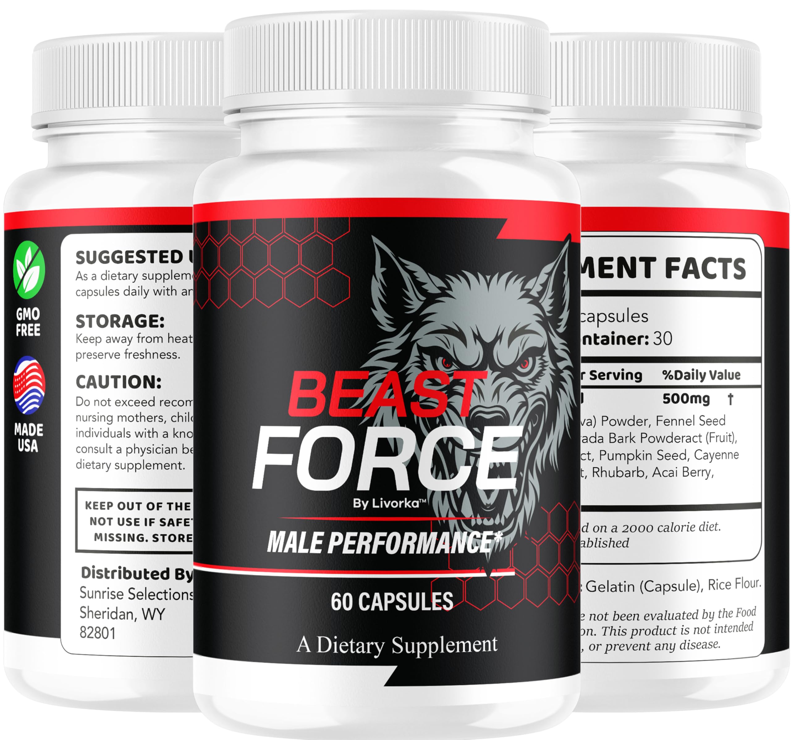 LIVORKA Beast Force: presentación atractiva para la estantería