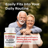 Cápsulas LIVORKA BloodBalance Plus en blister para dosificación fácil.