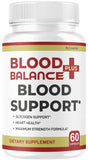 LIVORKA BloodBalance Plus cápsulas en botella, enfoque en bienestar general.