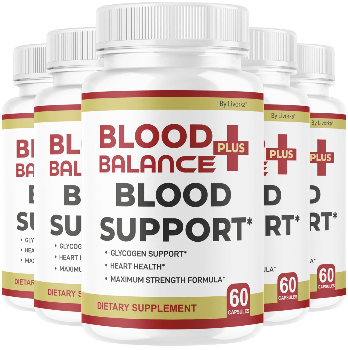 LIVORKA BloodBalance Plus empaque con cápsulas para bienestar diario