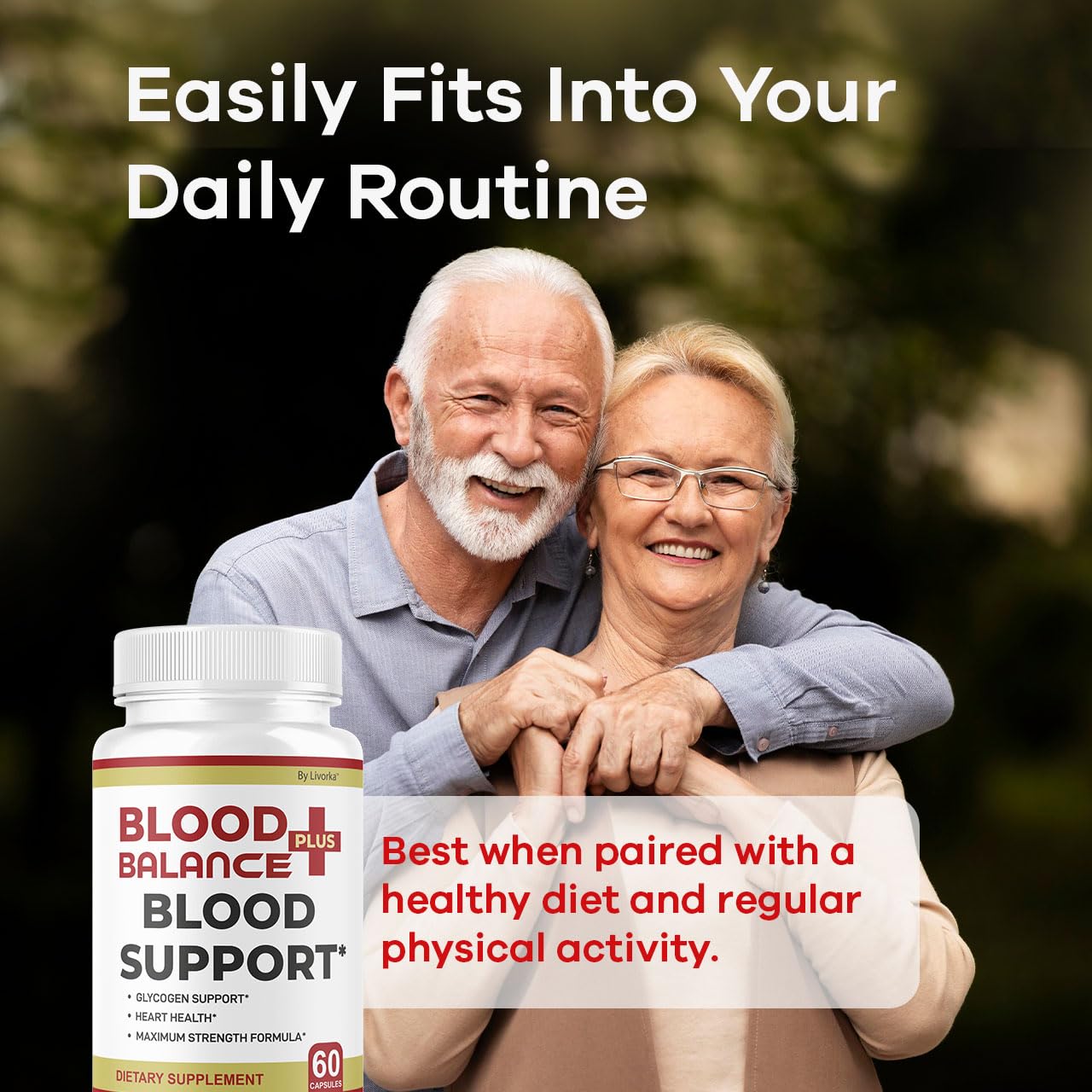 Uso diario con BloodBalance Plus para una rutina saludable.