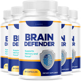LIVORKA Brain Defender: botella de cápsulas para claridad mental diaria.
