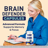LIVORKA Brain Defender: cápsulas visibles dentro de la caja.