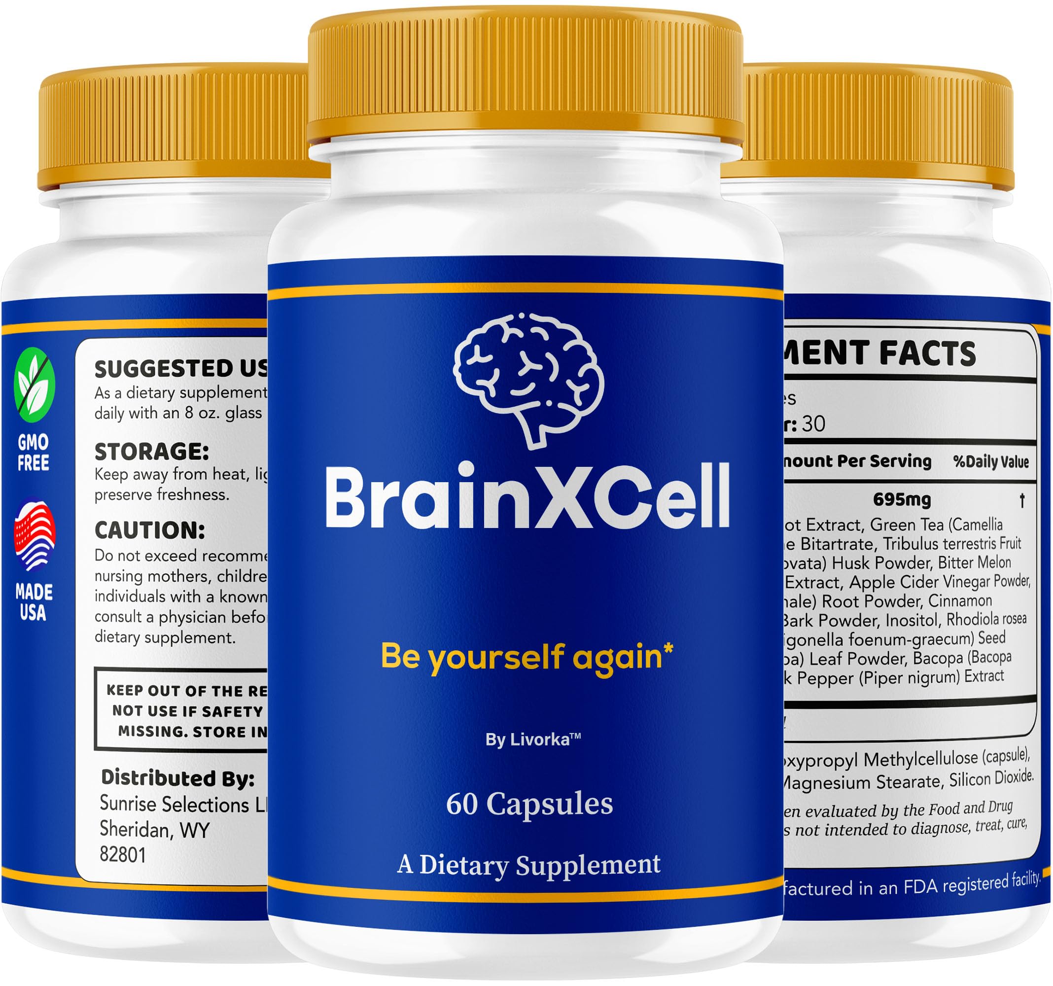 Testimonio breve de usuario satisfecho con BrainXCell y foco en claridad mental.