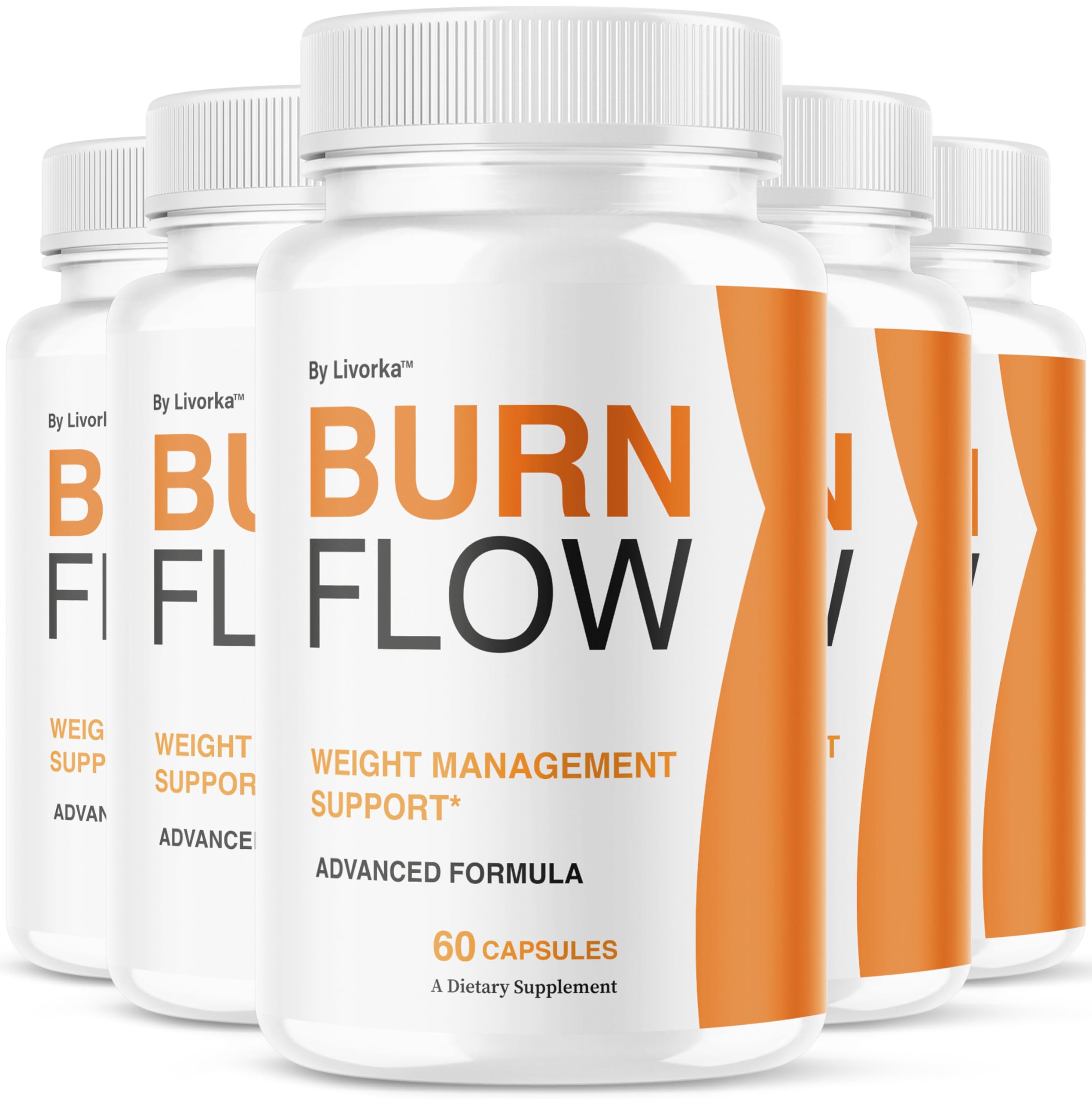 LIVORKA Burn Flow: botella de cápsulas para uso diario