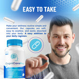 LIVORKA Cognicare Pro: cápsulas en mano para consumo diario