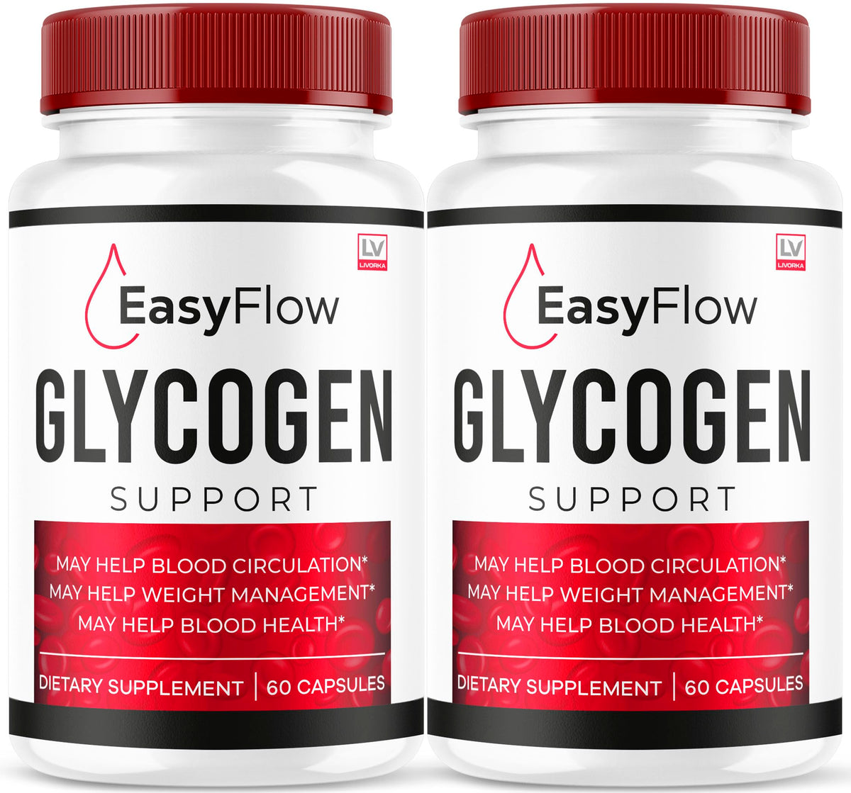 LIVORKA Easy Flow glucogeno: cápsulas para uso diario y apoyo general
