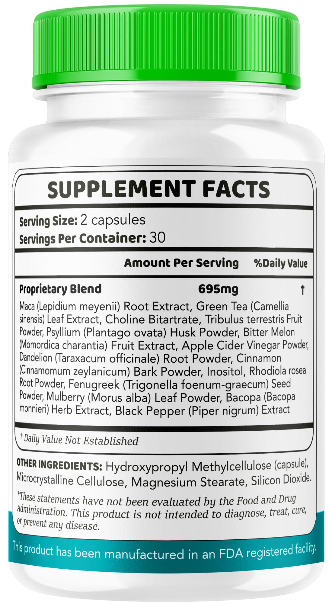 LIVORKA Healthy Flow, etiqueta clara con guía de uso.