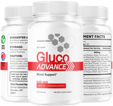 Cápsulas LIVORKA Gluco Advance junto a agua para consumo diario.