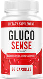 GlucoSense de LIVORKA frasco frontal para apoyo diario al bienestar