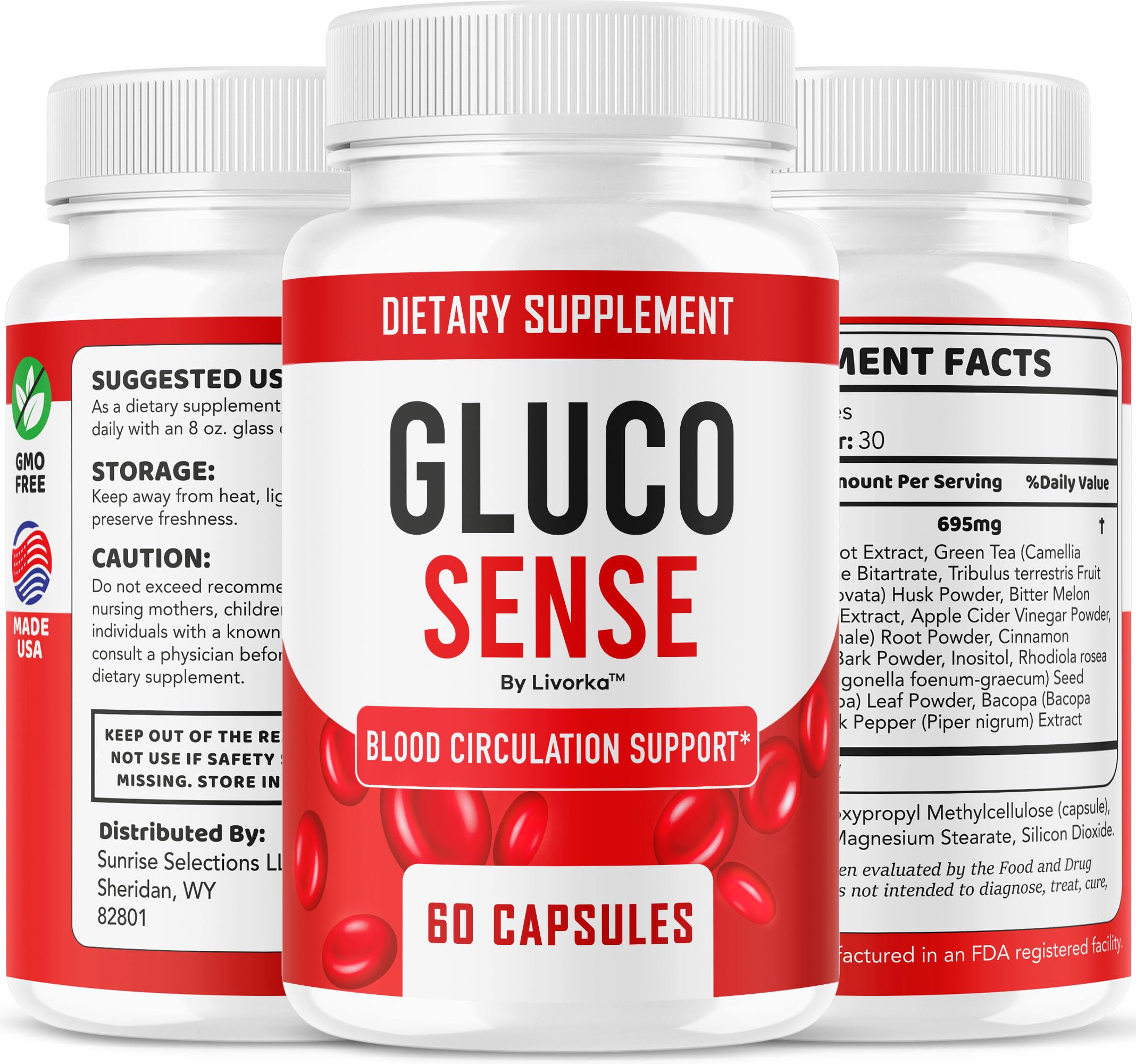 GlucoSense de LIVORKA, ritual diario para un estilo de vida activo.