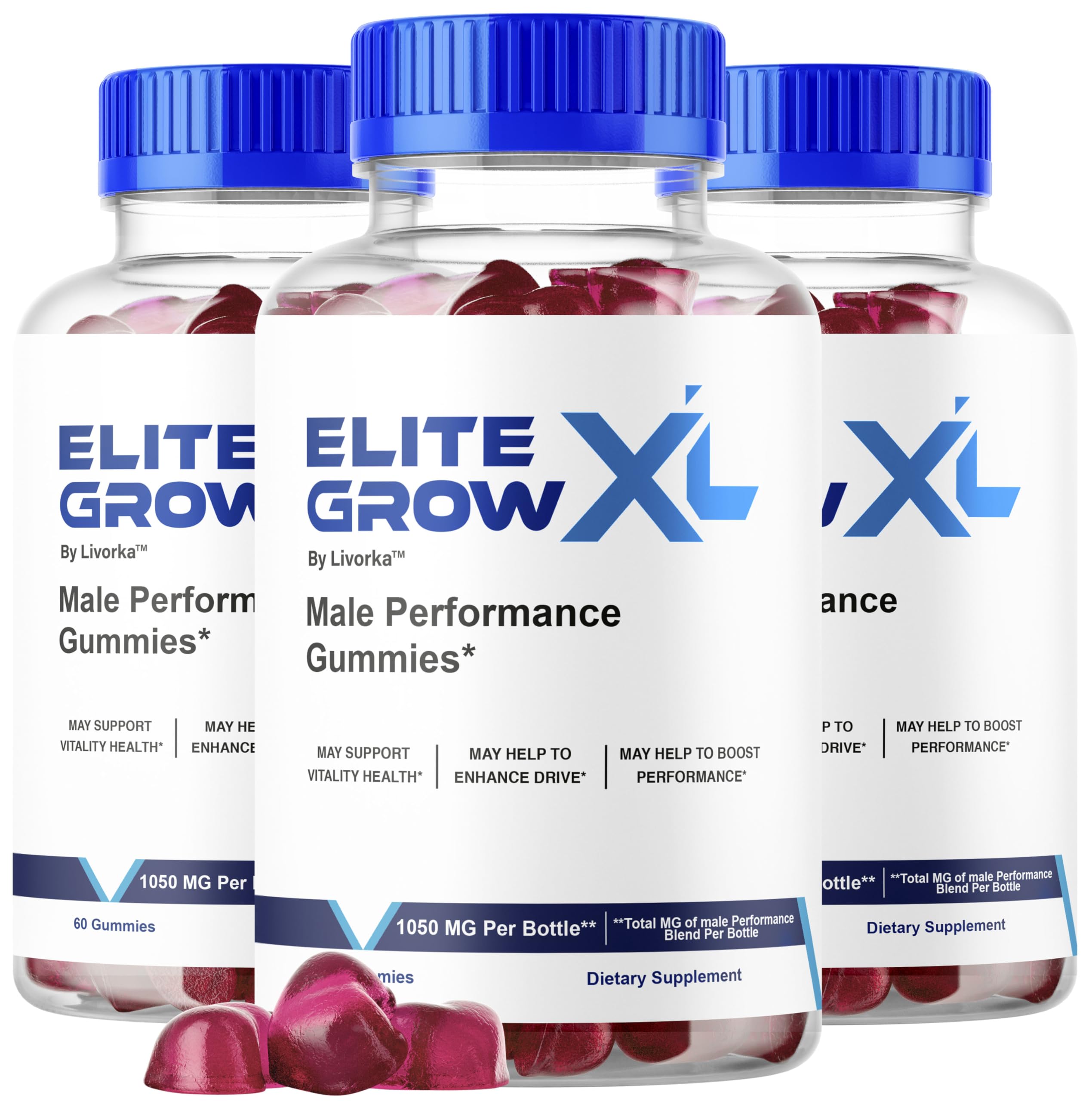 LIVORKA Elite Grow XL, envase triple para suministro práctico de tres meses