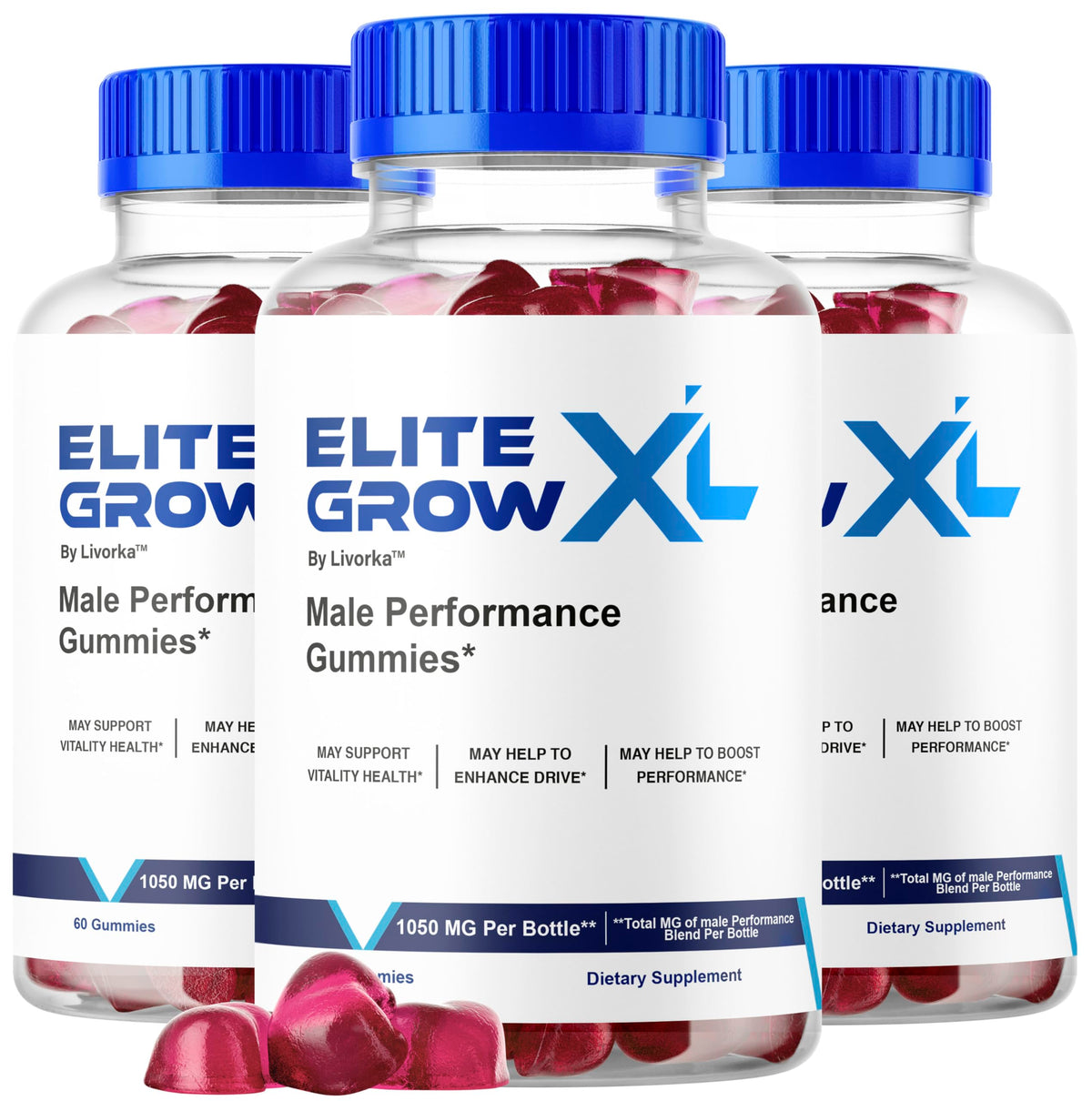 LIVORKA Elite Grow XL, envase triple para suministro práctico de tres meses