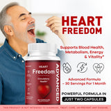 LIVORKA Heart Freedom, botella frontal, fácil identificación del producto.