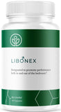 Libonex de LIVORKA, botella práctica para tomar dos cápsulas diarias.