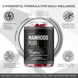 LIVORKA Manhood Plus gominolas frente al empaque