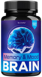 LIVORKA Memory Mood Brain: cápsulas en frasco para apoyo diario de memoria y enfoque