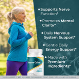 Nerve Calm de LIVORKA dosis diaria de dos cápsulas para consistencia