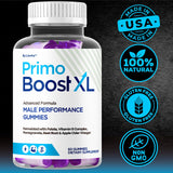 Mano sosteniendo Primo Boost XL, recordatorio para energía diaria.