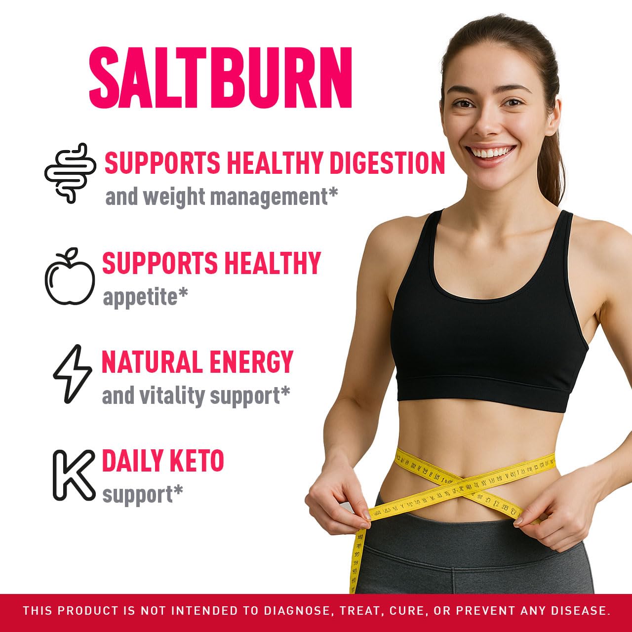 SaltBurn de LIVORKA, etiqueta frontal con información de uso