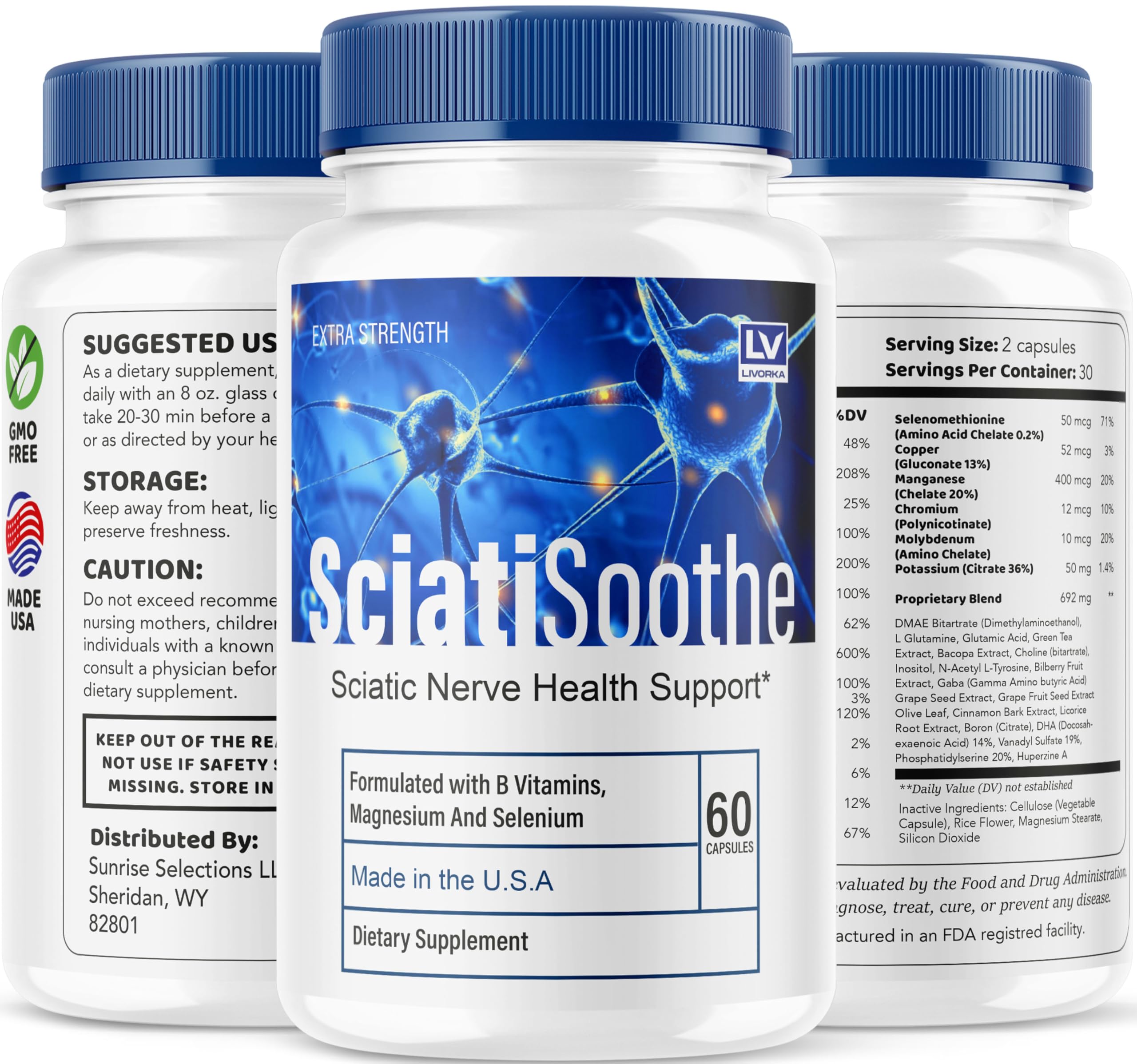Livorka Sciatisoothe: textura suave, sensación agradable al tacto al sostener la cápsula.