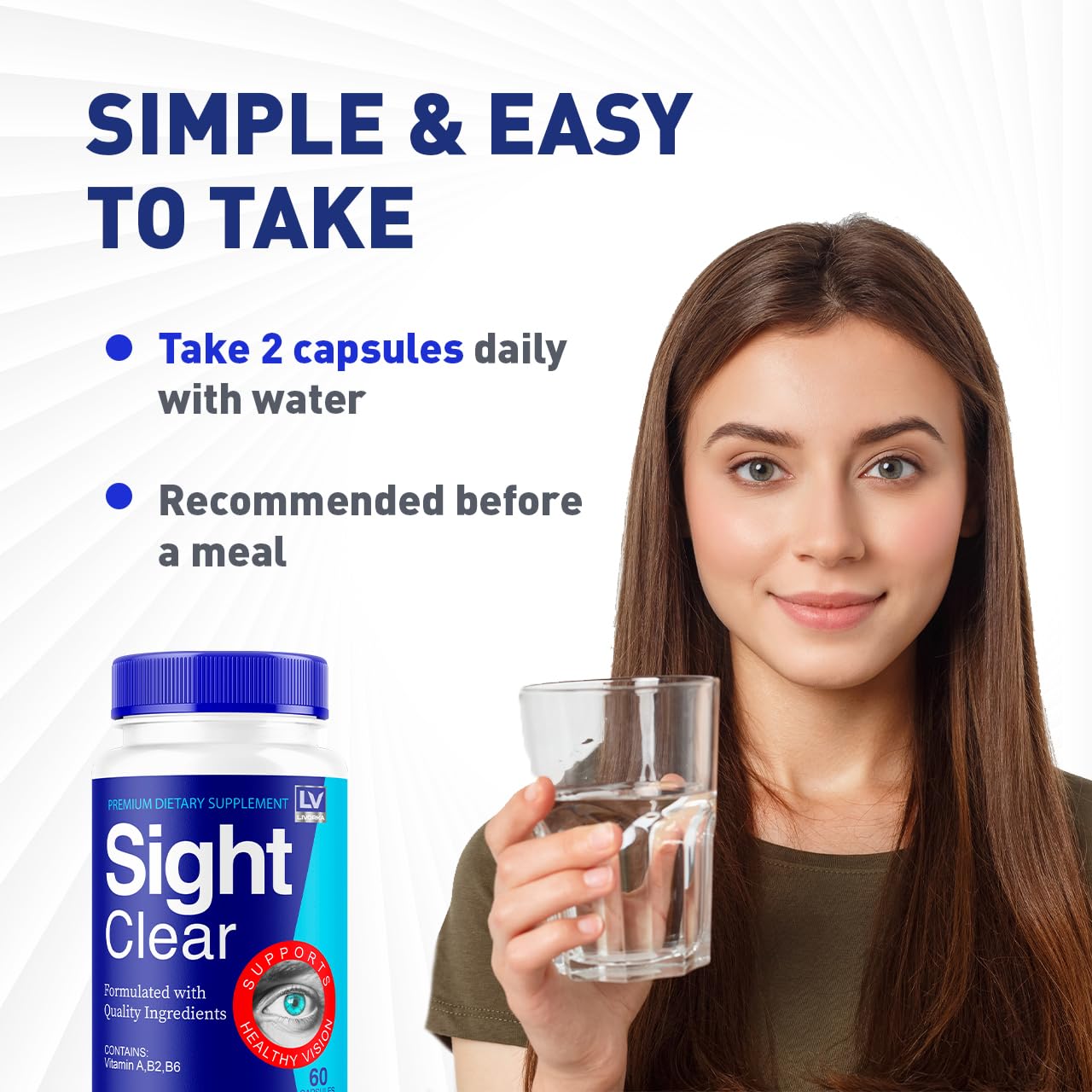 LIVORKA Sight Clear – fórmula natural para bienestar general