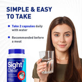 LIVORKA Sight Clear: caja de tres botellas para suministro mensual.
