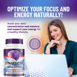 Livorka Synaptic XR: detalle de cápsulas para claridad mental diaria.