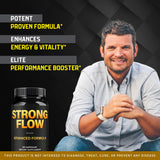 LIVORKA Strong Flow: etiqueta detallada con ingredientes premium.
