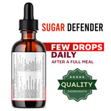 LIVORKA Sugar Defender, mano sosteniendo la botella en la cocina.
