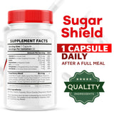 LIVORKA Sugar Shield etiqueta clara, información legible para dosis precisas.