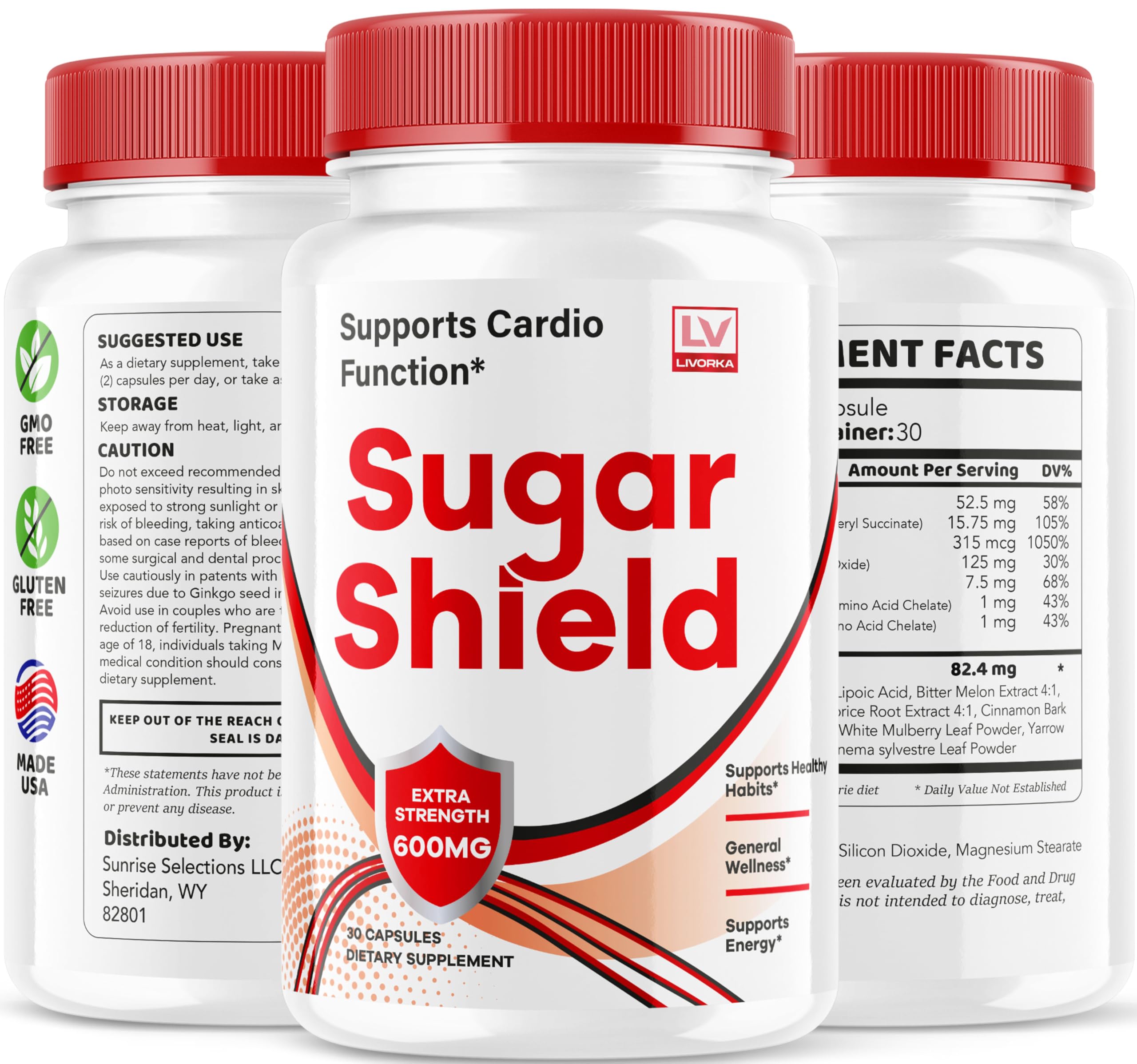 LIVORKA Sugar Shield uso en casa, fácil incorporar en tu rutina.