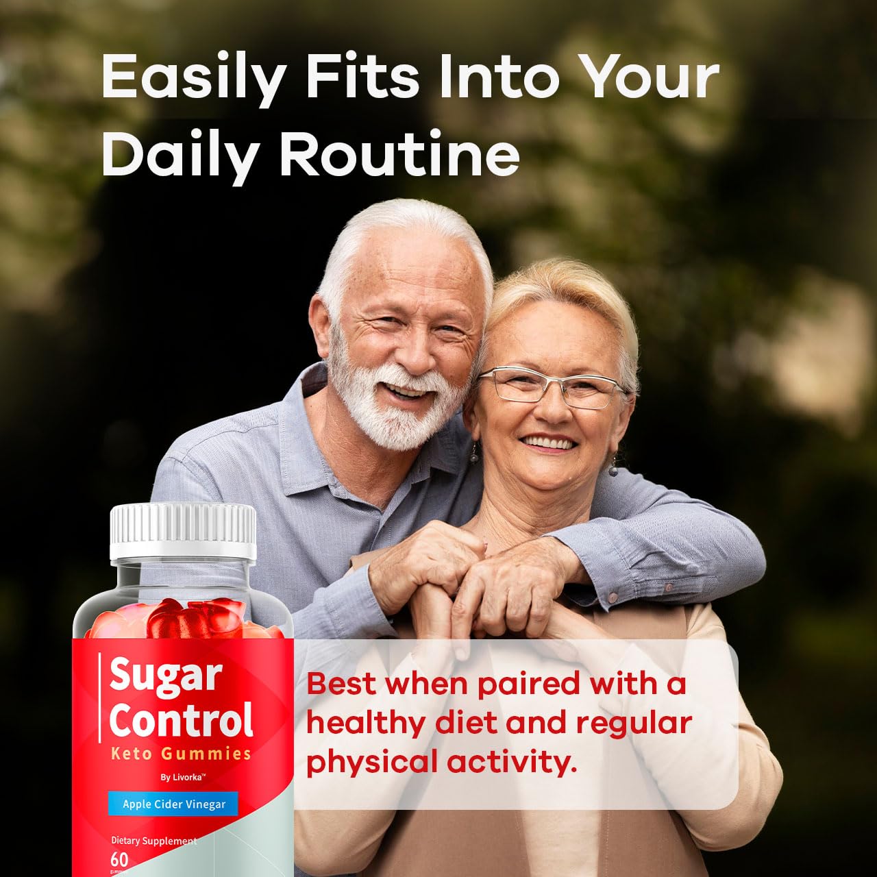 LIVORKA SugarControl, uso diario, conveniente para tu rutina.