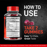Etiqueta de VigorBoostGummies mostrando ingredientes naturales sin aditivos.