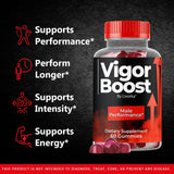 VigorBoostGummies LIVORKA: paquete de dos botellas para bienestar diario.
