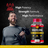 LIVORKA Vigorlong gomitas envase abierto, muestra textura agradable.