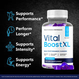 LIVORKA Vital Boost XL etiqueta frontal con fórmula avanzada.