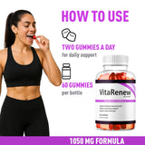 LIVORKA VitaRenew Gomitas, paquete múltiple, ahorro y conveniencia para semanas.