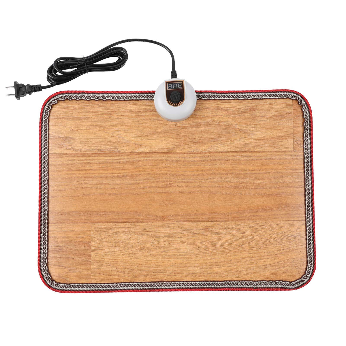 Livtribe alfombra pie 110v, calor rápido para pies fríos en la oficina.