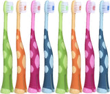 55Dental Lix giraffa: cepillo infantil con cerdas suaves para uso diario.